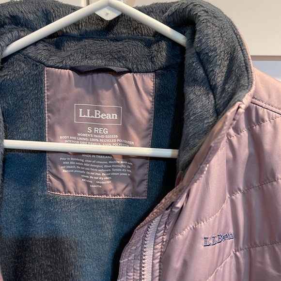 LLBean Women’s Fleece Lined Primaloft Jacket - Picture 3 of 9